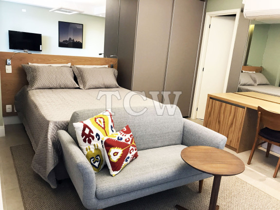 Imagem Apartamento com 1 Quarto à Venda, 43 m² em Brooklin - São Paulo Imagem Apartamento com 1 Quarto à Venda, 43 m² em Brooklin - São Paulo