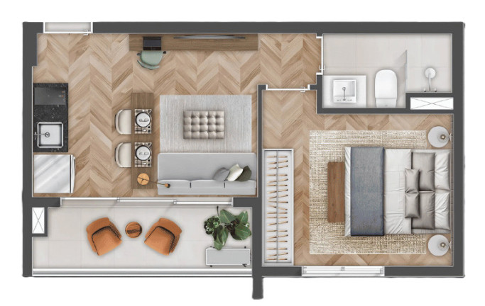 Imagem Apartamento com 1 Quarto à Venda, 34 m² em Aclimação - São Paulo Imagem Apartamento com 1 Quarto à Venda, 34 m² em Aclimação - São Paulo