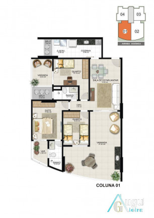 Imagem Apartamento com 3 Quartos à Venda, 100 m² em Praia Do Morro - Guarapari