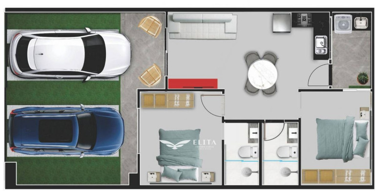 Imagem Casa com 2 Quartos à Venda, 51 m² em Itajuba - Barra Velha