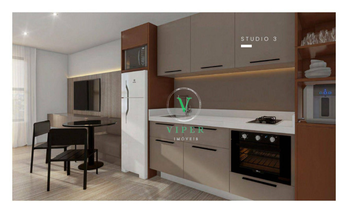 Imagem Studio com 1 Quarto à Venda, 3.196 m² em Cristo Rei - Curitiba