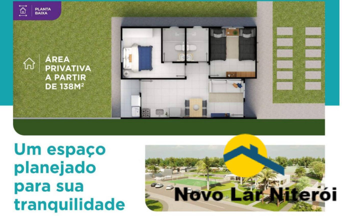 Imagem Casa com 2 Quartos à Venda, 55 m² em Ubatiba - Maricá Imagem Casa com 2 Quartos à Venda, 55 m² em Ubatiba - Maricá