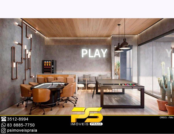 Imagem Apartamento com 2 Quartos à Venda, 140 m² em Jardim Oceania - João Pessoa