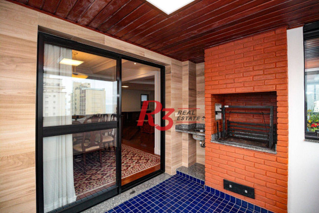 Imagem Apartamento com 4 Quartos à Venda, 266 m² em Boqueirão - Santos