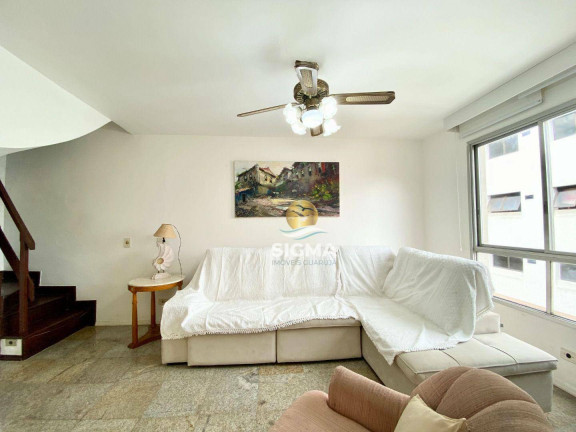 Imagem Cobertura com 3 Quartos à Venda, 144 m² em Jardim Astúrias - Guarujá