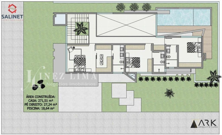 Imagem Casa com 3 Quartos à Venda, 317 m² em Vivapark - Porto Belo