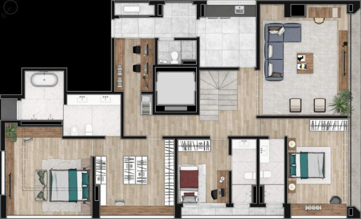 Imagem Apartamento com 2 Quartos à Venda, 137 m² em Pinheiros - São Paulo Imagem Apartamento com 2 Quartos à Venda, 137 m² em Pinheiros - São Paulo