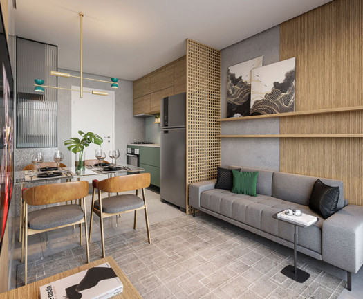 Imagem Apartamento com 2 Quartos à Venda, 32 m² em Vila Ré - São Paulo