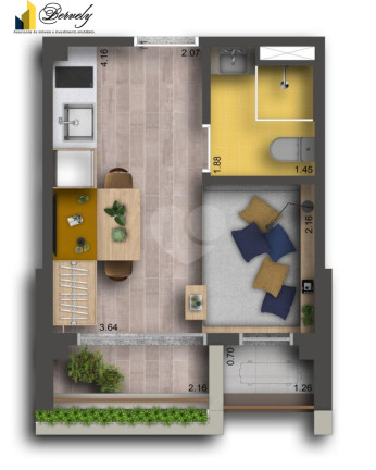 Imagem Apartamento com 1 Quarto à Venda, 28 m² em Jardim Paulista - São Paulo Imagem Apartamento com 1 Quarto à Venda, 28 m² em Jardim Paulista - São Paulo