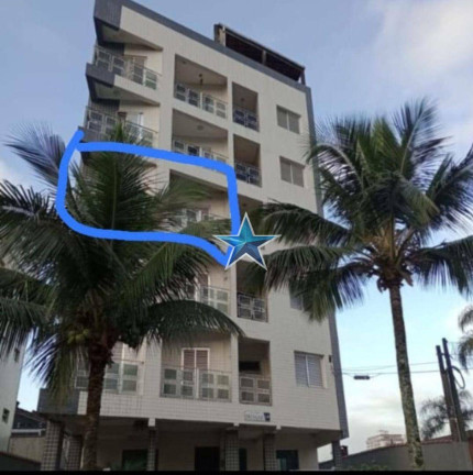 Imóvel com 2 Quartos à Venda, 60 m² em Vilamar - Praia Grande