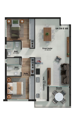 Imagem Apartamento com 3 Quartos à Venda, 158 m² em João Paulo - Florianópolis