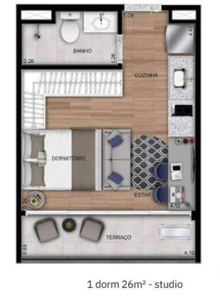 Imagem Apartamento com 1 Quarto à Venda, 26 m² em água Branca - São Paulo Imagem Apartamento com 1 Quarto à Venda, 26 m² em água Branca - São Paulo