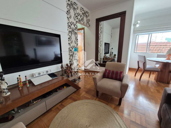 Imagem Apartamento com 2 Quartos à Venda, 70 m² em Campo Grande - Santos