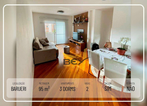 Apartamento com 3 Quartos à Venda, 94 m² em Tamboré - Barueri