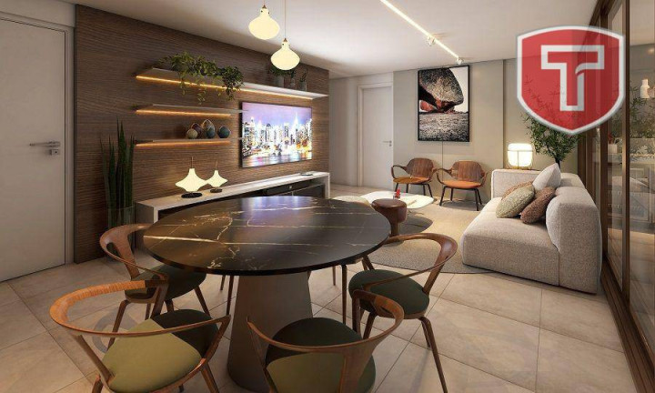 Imagem Apartamento com 3 Quartos à Venda, 98 m² em Ponta Do Seixas - João Pessoa