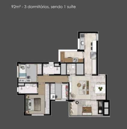 Imagem Apartamento à Venda, 115 m² em Perdizes - São Paulo Imagem Apartamento à Venda, 115 m² em Perdizes - São Paulo