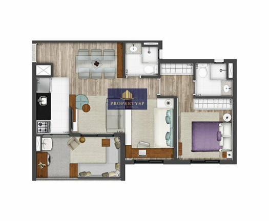 Imagem Apartamento com 2 Quartos à Venda, 58 m² em Pinheiros - São Paulo Imagem Apartamento com 2 Quartos à Venda, 58 m² em Pinheiros - São Paulo