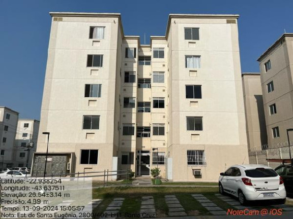 Apartamento com 2 Quartos à Venda, 40 m² em Santa Cruz - Rio De Janeiro