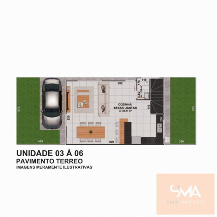 Imagem Casa com 3 Quartos à Venda, 116 m² em Bairro Alto - Curitiba Imagem Casa com 3 Quartos à Venda, 116 m² em Bairro Alto - Curitiba