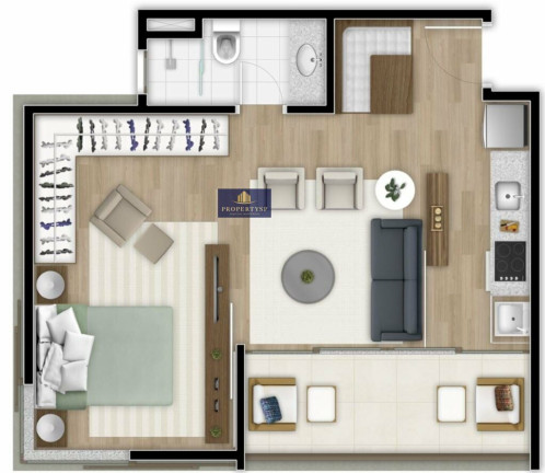 Imagem Apartamento com 1 Quarto à Venda, 47 m² em Pinheiros - São Paulo