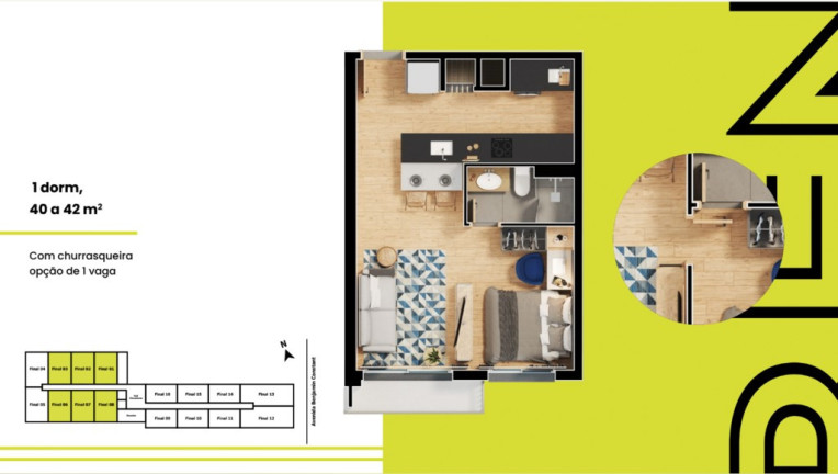 Imagem Imóvel com 1 Quarto à Venda, 34 m² em Floresta - Porto Alegre Imagem Imóvel com 1 Quarto à Venda, 34 m² em Floresta - Porto Alegre