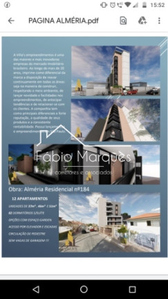 Imóvel com 2 Quartos à Venda, 37 m² em Vila Granada - São Paulo