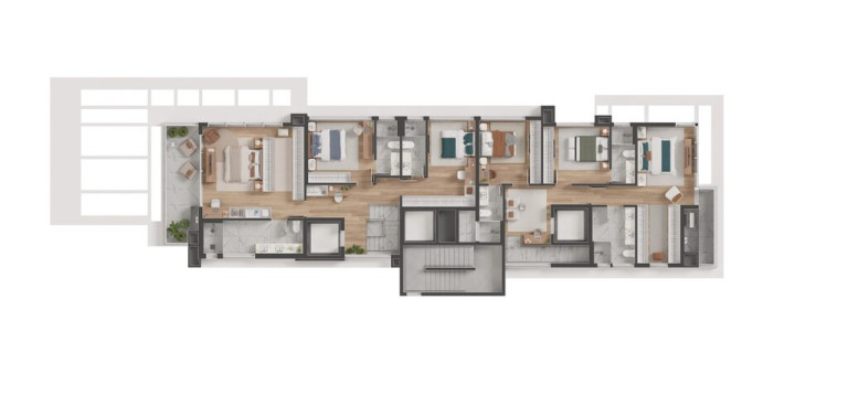 Imagem Cobertura com 3 Quartos à Venda, 201 m² em Bigorrilho - Curitiba