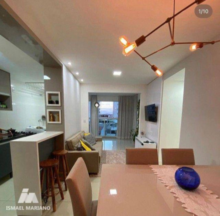 Apartamento com 3 Quartos à Venda, 79 m² em Praia De Itaparica - Vila Velha