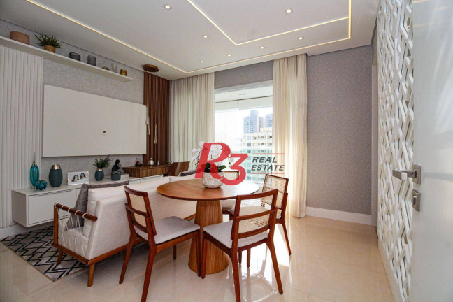 Apartamento com 2 Quartos à Venda, 79 m² em José Menino - Santos