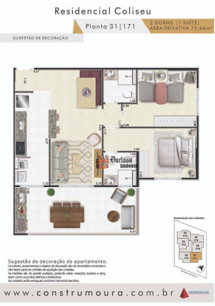 Imagem Apartamento com 2 Quartos à Venda, 79 m² em Jardim Praia Grande - Mongaguá