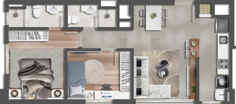 Imagem Apartamento com 2 Quartos à Venda, 86 m² em Passo Da Areia - Porto Alegre