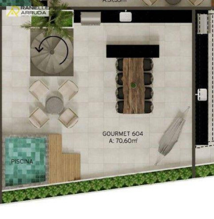 Imagem Imóvel com 2 Quartos à Venda, 141 m² em Jardim Oceania - João Pessoa