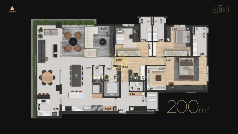 Imagem Apartamento com 3 Quartos à Venda, 200 m² em Parque Das árvores - Marília Imagem Apartamento com 3 Quartos à Venda, 200 m² em Parque Das árvores - Marília