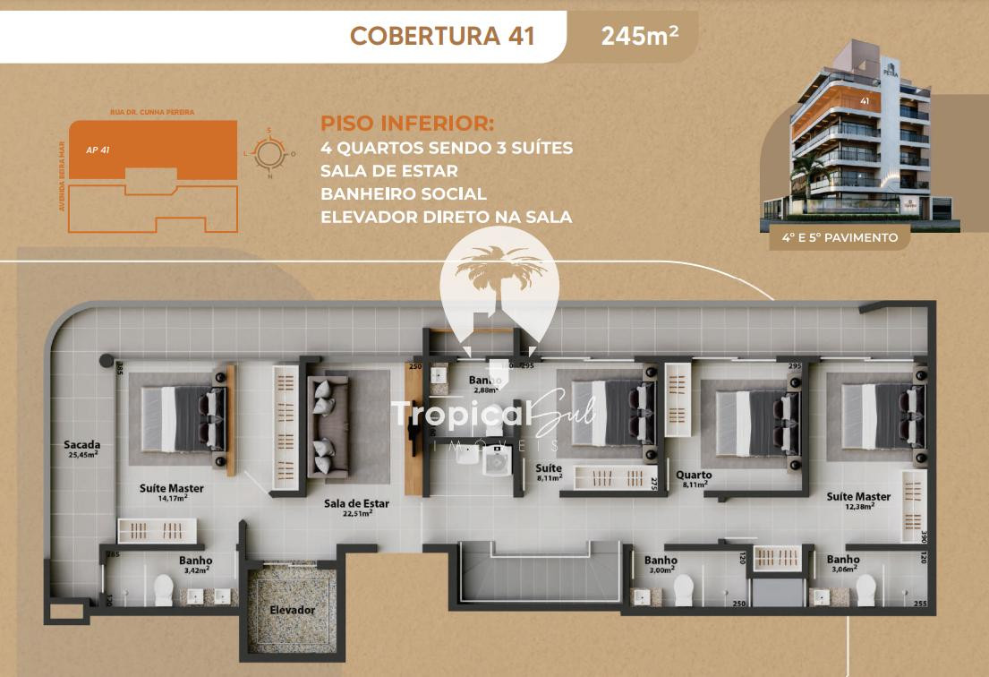 Imagem Apartamento com 2 Quartos à Venda, 95 m² em Caravelas - Matinhos Imagem Apartamento com 2 Quartos à Venda, 95 m² em Caravelas - Matinhos