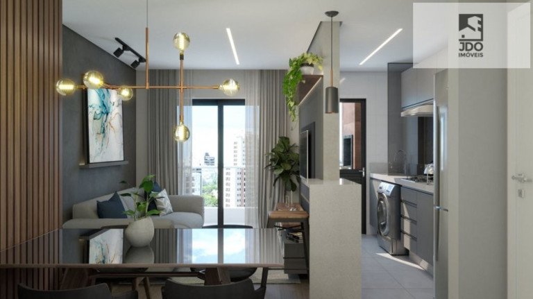 Imagem Apartamento com 2 Quartos à Venda, 53 m² em Santa Quiteria - Curitiba