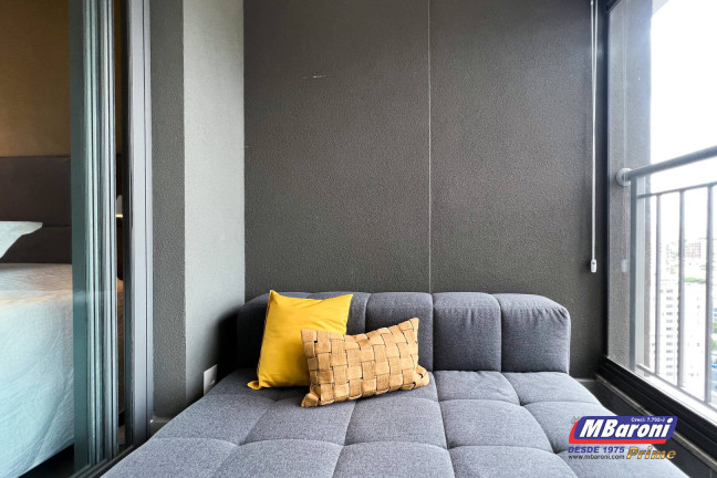 Imagem Apartamento com 1 Quarto para Alugar, 28 m² em Indianópolis - São Paulo Imagem Apartamento com 1 Quarto para Alugar, 28 m² em Indianópolis - São Paulo