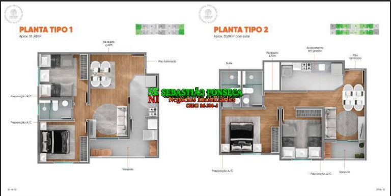Imagem Apartamento com 2 Quartos à Venda, 52 m² em Parque Residencial Flamboyant - São José Dos Campos