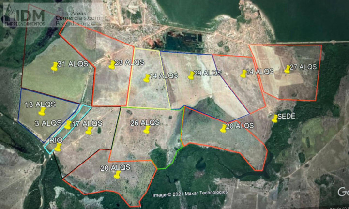 Chácara à Venda, 18.800.000 m² em Centro - Formoso Do Araguaia