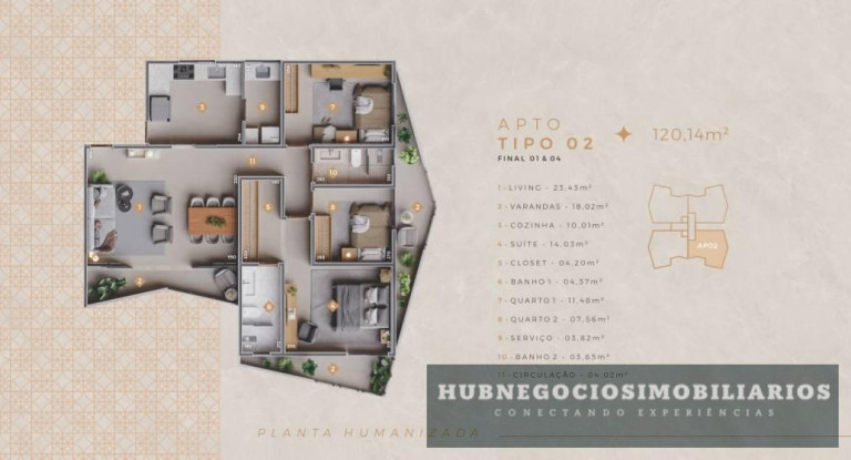 Imagem Apartamento com 3 Quartos à Venda, 120 m² em Morada Do Sol - Montes Claros