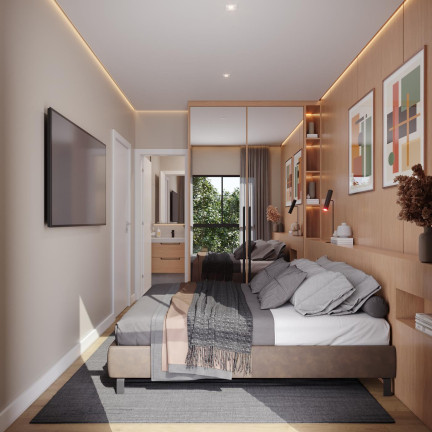 Imagem Apartamento com 2 Quartos à Venda, 51 m² em Cidade Jardim - São José Dos Pinhais