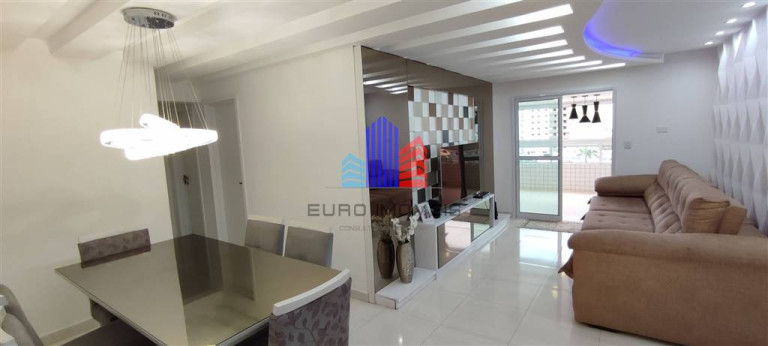 Imagem Apartamento com 3 Quartos à Venda, 127 m² em Campo Da Aviacao - Praia Grande