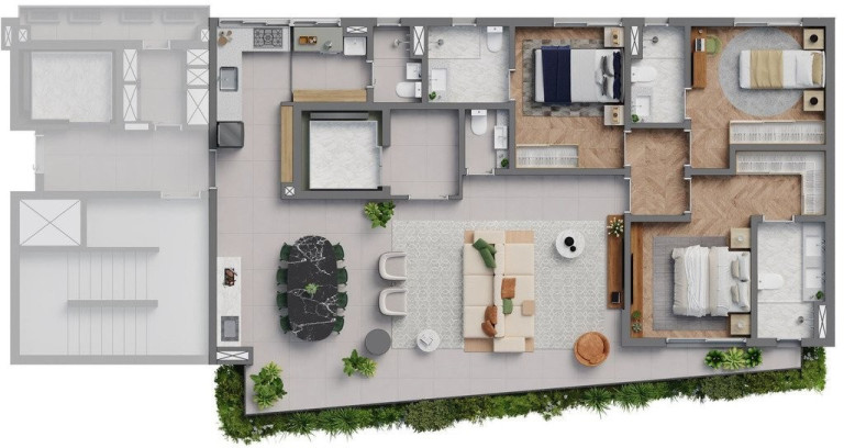 Imagem Imóvel com 3 Quartos à Venda, 270 m² em Jardins - São Paulo