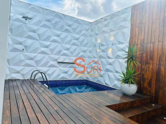 Imagem Cobertura com 3 Quartos à Venda, 186 m² em Jardim - Santo André
