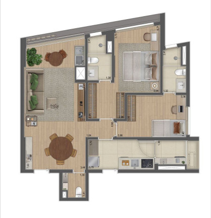 Imagem Apartamento com 3 Quartos à Venda, 124 m² em Pinheiros - São Paulo Imagem Apartamento com 3 Quartos à Venda, 124 m² em Pinheiros - São Paulo