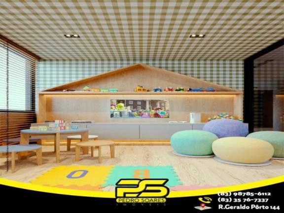 Imagem Apartamento com 1 Quarto à Venda, 25 m² em Cabo Branco - João Pessoa