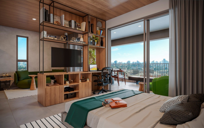 Studio com 1 Quarto à Venda, 19 m² em Quarta Parada - São Paulo