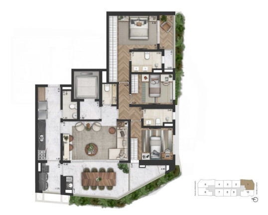 Imagem Apartamento com 2 Quartos à Venda, 102 m² em Consolação - São Paulo Imagem Apartamento com 2 Quartos à Venda, 102 m² em Consolação - São Paulo
