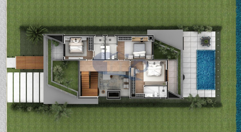 Imagem Casa de Condomínio com 4 Quartos à Venda, 83 m² em Guarita - Torres Imagem Casa de Condomínio com 4 Quartos à Venda, 83 m² em Guarita - Torres