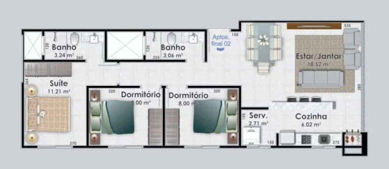 Imagem Apartamento com 3 Quartos à Venda, 173 m² em Zona Nova - Capão Da Canoa Imagem Apartamento com 3 Quartos à Venda, 173 m² em Zona Nova - Capão Da Canoa
