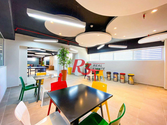 Imagem Sala Comercial para Alugar, 104 m² em Vila Matias - Santos